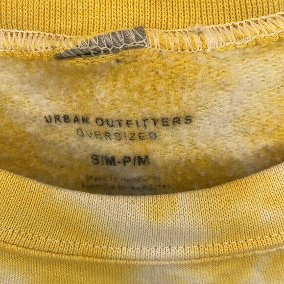 Urban Outfitters Tie Dye Skeleton “Have A Nice Day” Pullover Sweater S/M - Picture 5 of 6